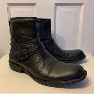 Call It Spring Men's Vegan Leather Boots + Zippers